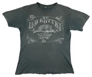 Vintage Leo Kottke 1976 Australian Tour T Shirt Takoma Armadillo Single Stitch S